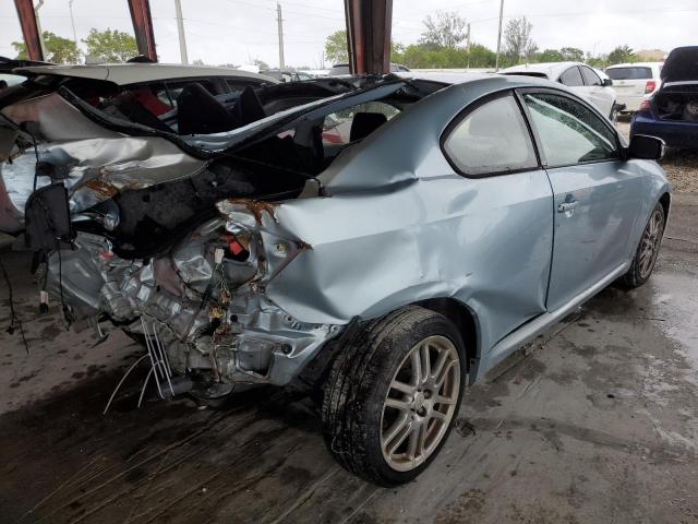JTKDE177870185686 - 2007 TOYOTA SCION TC BLUE photo 4