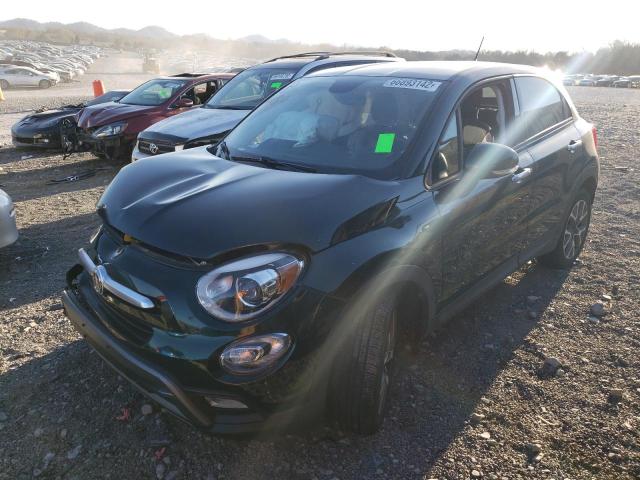 ZFBCFXCT5GP386221 - 2016 FIAT 500X TREKK GREEN photo 2