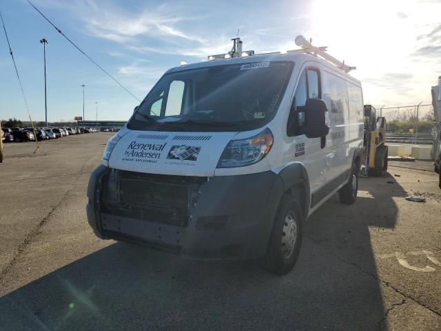 3C6TRVAG8HE552965 - 2017 RAM PROMASTER WHITE photo 2