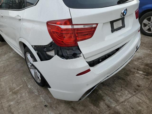 5UXWX7C50CL976156 - 2012 BMW X3 XDRIVE3 WHITE photo 9