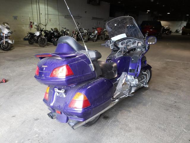 1HFSC47062A101401 - 2002 HONDA GL1800 PURPLE photo 4