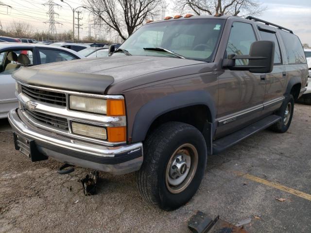 1GNGK26J5WJ300972 - 1998 CHEVROLET SUBURBAN K BROWN photo 1