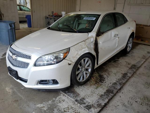 1G11H5SA6DF167166 - 2013 CHEVROLET MALIBU LTZ თეთრი ფოტო 2