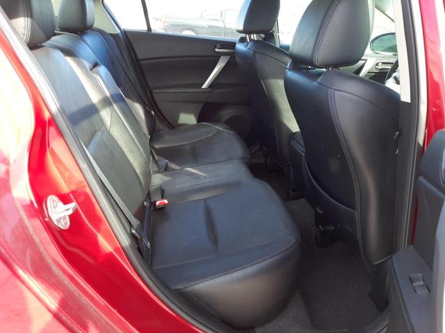 JM1BL1W51B1374896 - 2011 MAZDA 3 S RED photo 6