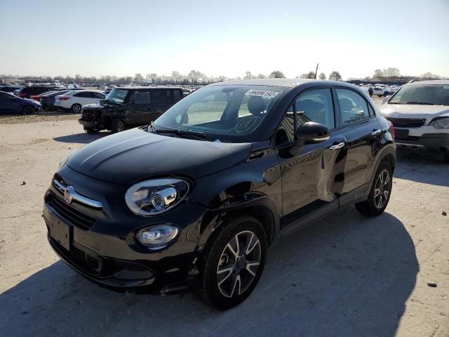 ZFBCFYABXJP711503 - 2018 FIAT 500X POP BLACK photo 2