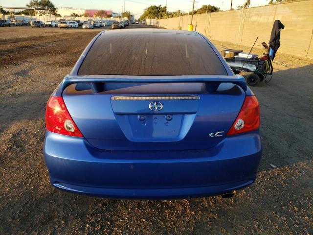 JTKDE167560127485 - 2006 TOYOTA SCION TC BLUE photo 6