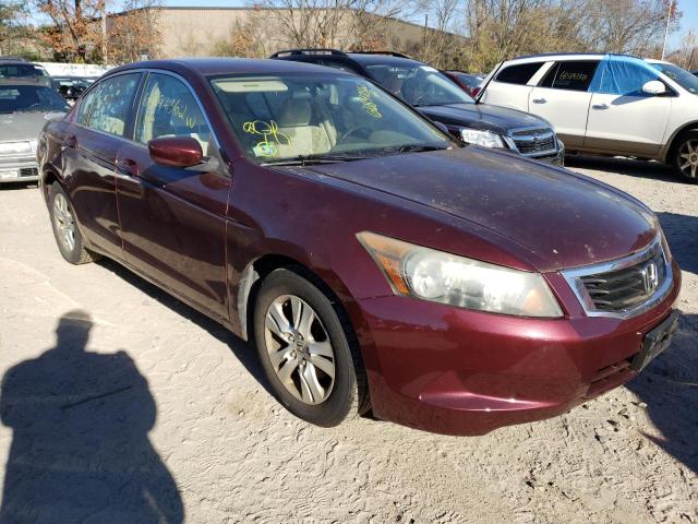 1HGCP26448A037915 - 2008 HONDA ACCORD LXP MAROON photo 1