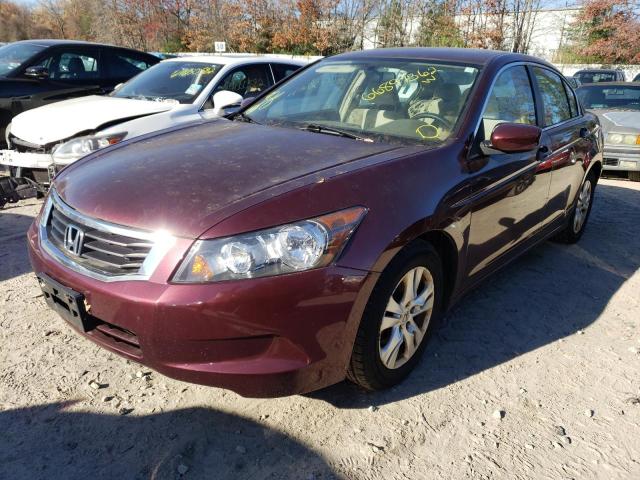 1HGCP26448A037915 - 2008 HONDA ACCORD LXP MAROON photo 2