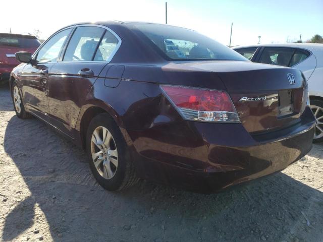 1HGCP26448A037915 - 2008 HONDA ACCORD LXP MAROON photo 3