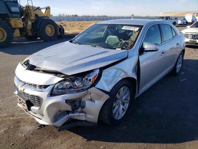 1G11E5SA9GU146711 - 2016 CHEVROLET MALIBU LIM SILVER photo 2