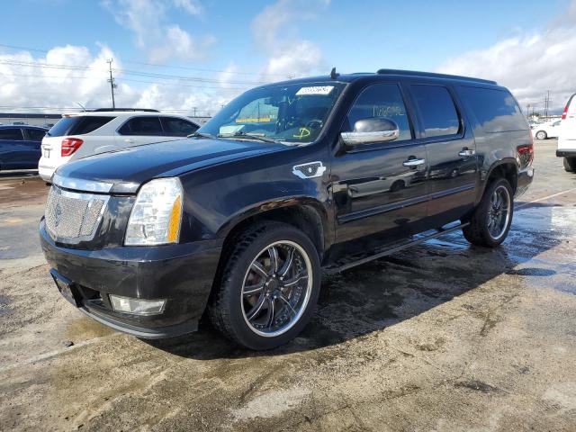 1GYS4HEF0CR105897 - 2012 CADILLAC ESCALADE E BLACK photo 1