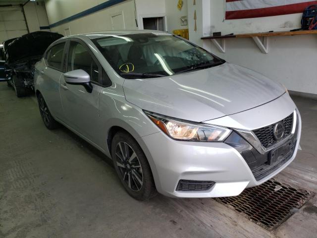 3N1CN8EV6ML828051 - 2021 NISSAN VERSA SV SILVER photo 1