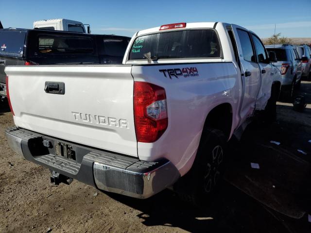 5TFDW5F14KX820749 - 2019 TOYOTA TUNDRA CRE WHITE photo 4