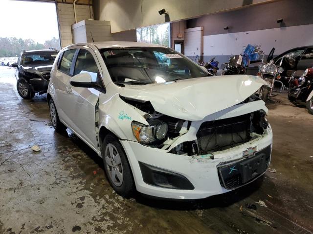1G1JA6SHXE4226675 - 2014 CHEVROLET SONIC LS WHITE photo 1