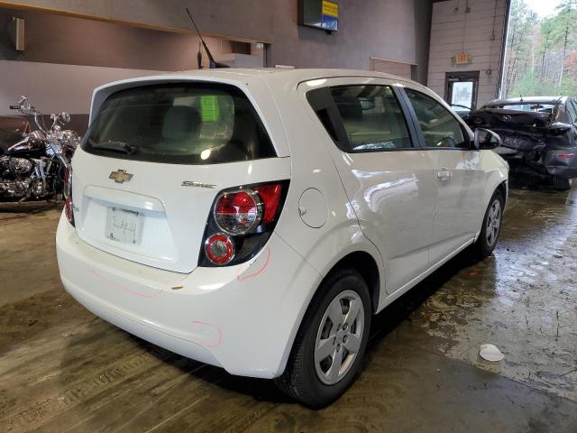1G1JA6SHXE4226675 - 2014 CHEVROLET SONIC LS WHITE photo 4