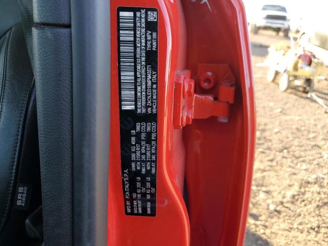 ZACNJDD16MPM43571 - 2021 JEEP RENEGADE L RED photo 10