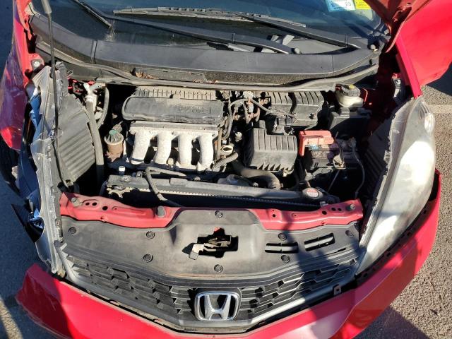 JHMGE8H54CC030778 - 2012 HONDA FIT SPORT RED photo 7