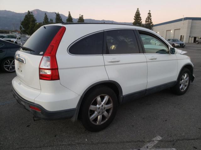 JHLRE38748C045306 - 2008 HONDA CR-V EXL WHITE photo 3