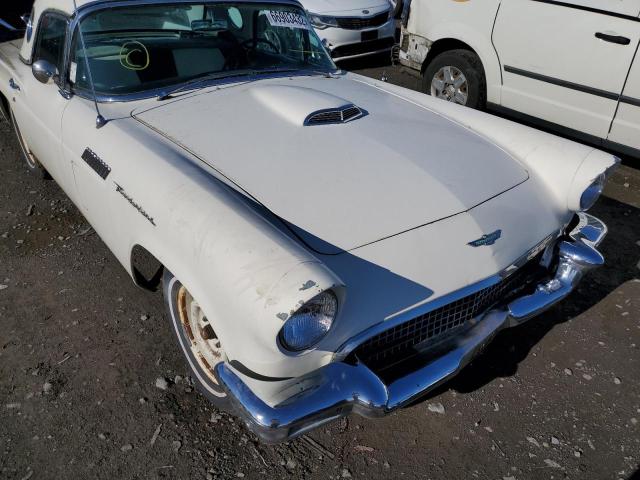 D7FH184600 - 1957 FORD THUNDERBIR WHITE photo 9