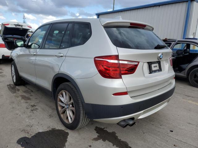 5UXWX9C50D0D00159 - 2013 BMW X3 XDRIVE2 BEIGE photo 3