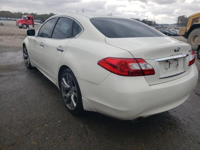 JN1BY1AP9CM332022 - 2012 INFINITI M37 WHITE photo 2