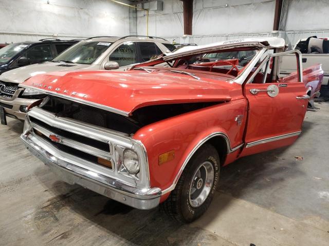 CE148S167277 - 1968 CHEVROLET PICKUP RED photo 2
