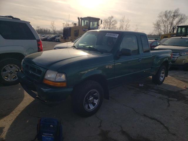 1FTYR14V8YTB31255 - 2000 FORD RANGER SUP GREEN photo 1