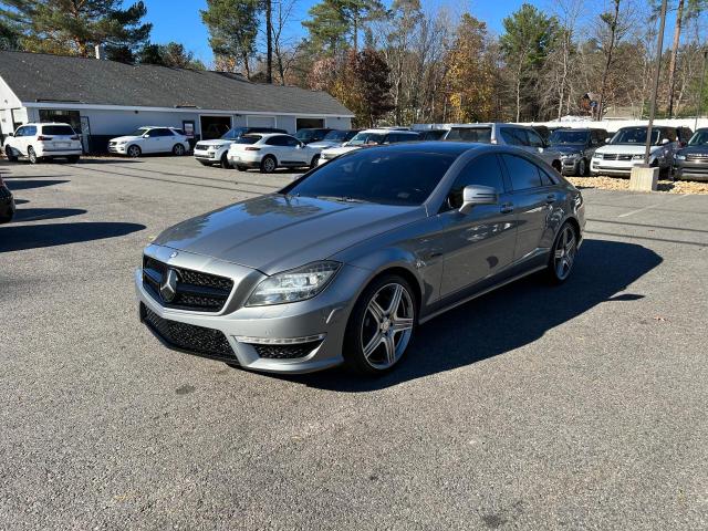 WDDLJ7EB3CA052773 - 2012 MERCEDES-BENZ CLS 63 AMG GRAY photo 2