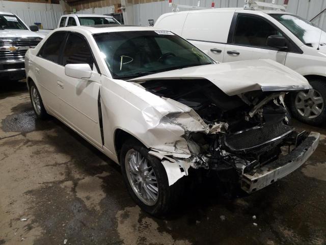 1G6DP567250120178 - 2005 CADILLAC CTS HI FEA WHITE photo 1