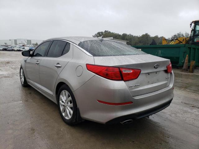 5XXGN4A74FG447490 - 2015 KIA OPTIMA EX SILVER photo 3