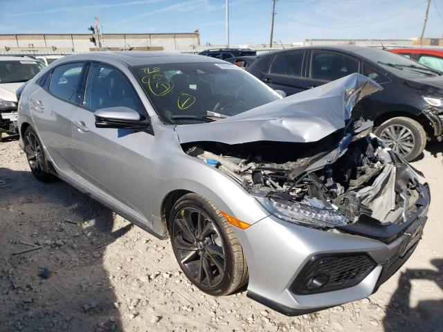 SHHFK7H91JU220880 - 2018 HONDA CIVIC SPOR 银色 照片 1