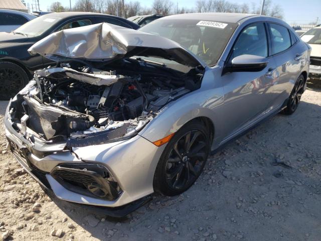 SHHFK7H91JU220880 - 2018 HONDA CIVIC SPOR 银色 照片 2