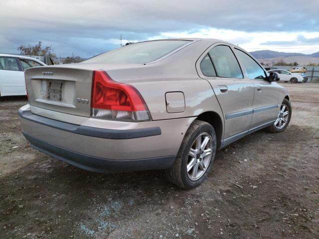 YV1RS61R022138608 - 2002 VOLVO S60 BEIGE photo 4