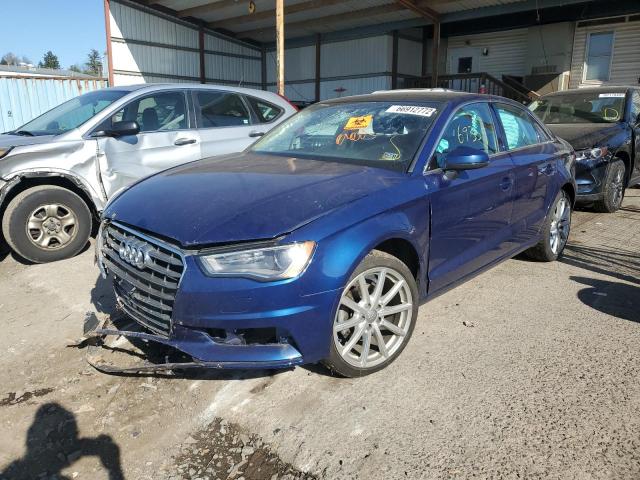 WAUCJGFF0F1053442 - 2015 AUDI A3 PREMIUM BLUE photo 2