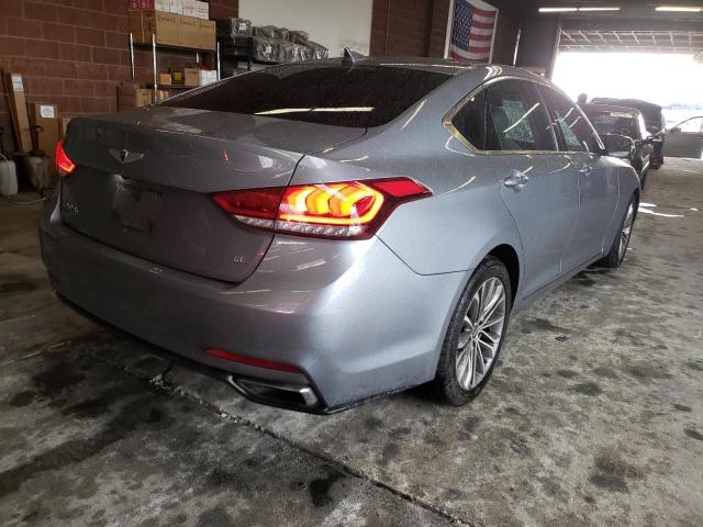 KMHGN4JE1FU069665 - 2015 HYUNDAI GENESIS 3. GRAY photo 4