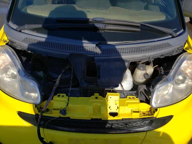 WMEEJ31X08K193705 - 2008 SMART FORTWO YELLOW photo 7