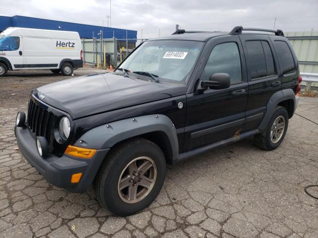 1J4GL38K06W181842 - 2006 JEEP LIBERTY RE BLACK photo 1