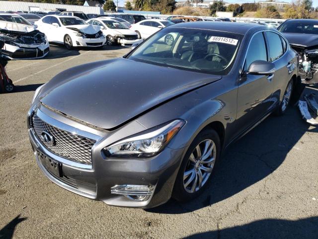 JN1BY1AP0GM220604 - 2016 INFINITI Q70 3.7 CHARCOAL photo 1