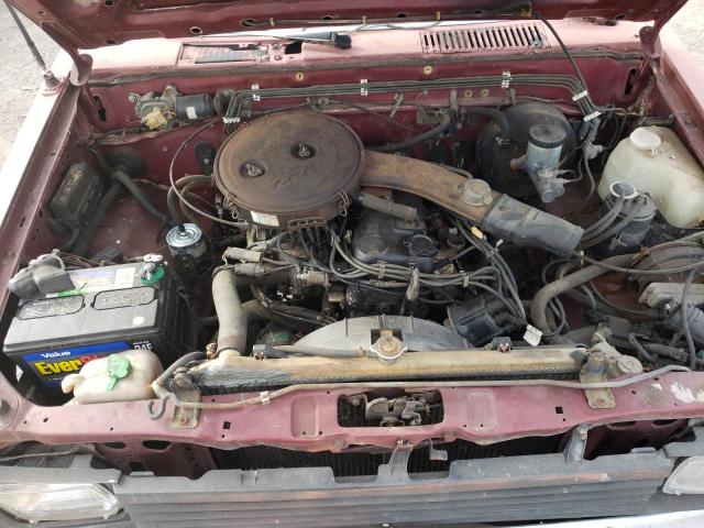 1N6ND11S7HC352936 - 1987 NISSAN D21 SHORT BROWN photo 7