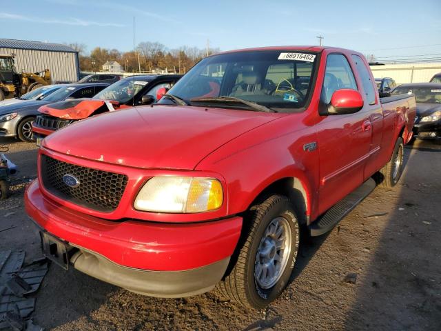 1FTRX17212NA85839 - 2002 FORD F-150 RED photo 9