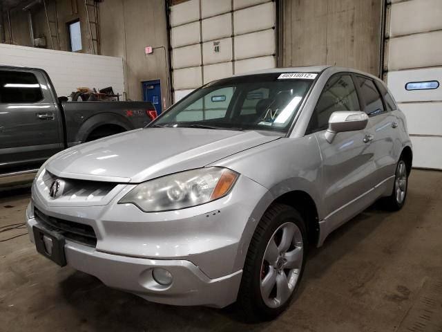 5J8TB182X8A001750 - 2008 ACURA RDX SILVER photo 2