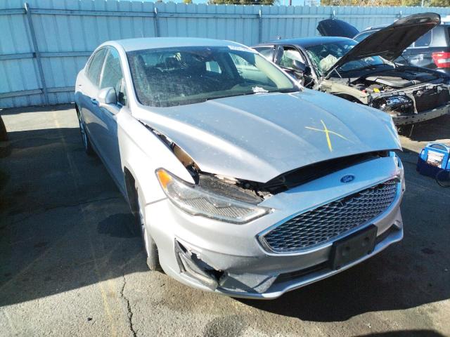 3FA6P0SU6KR216787 - 2019 FORD FUSION TIT SILVER photo 1