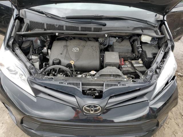 5TDZZ3DCXLS084462 - 2020 TOYOTA SIENNA L BLACK photo 7