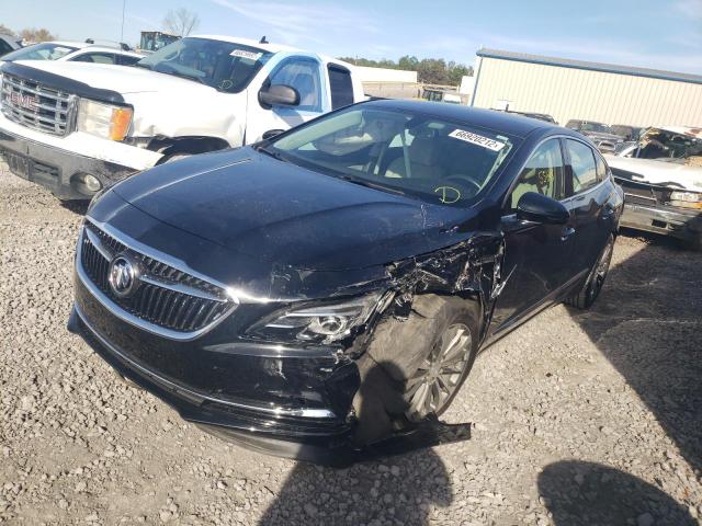 1G4ZP5SS0HU169367 - 2017 BUICK LACROSSE E BLACK photo 2