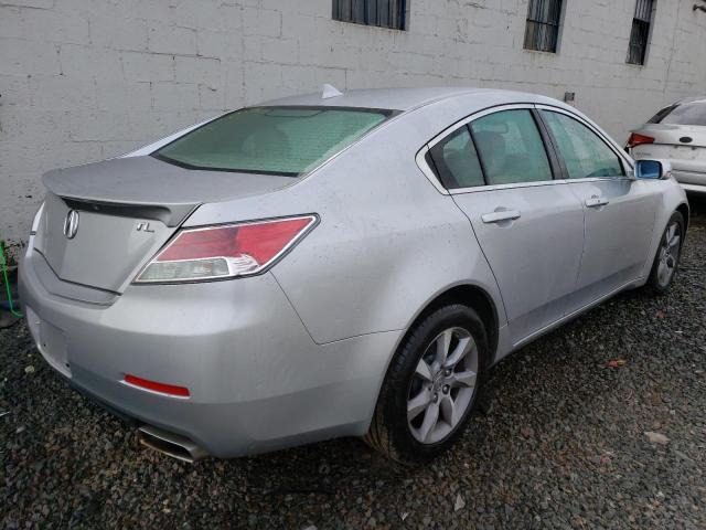19UUA8F5XDA008799 - 2013 ACURA TL TECH SILVER photo 3