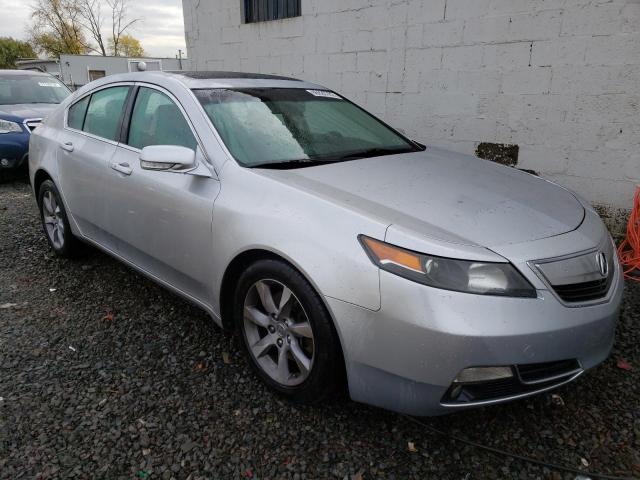 19UUA8F5XDA008799 - 2013 ACURA TL TECH SILVER photo 4