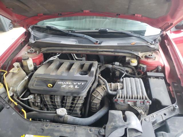 1B3BD4FB0BN588535 - 2011 DODGE AVENGER EX RED photo 7