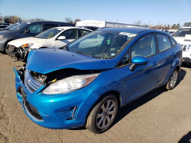 3FADP4BJXCM139750 - 2012 FORD FIESTA SE BLUE photo 2