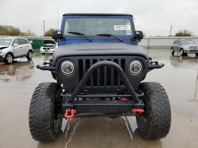 1J4FA49S01P328220 - 2001 JEEP WRANGLER / BLUE photo 5