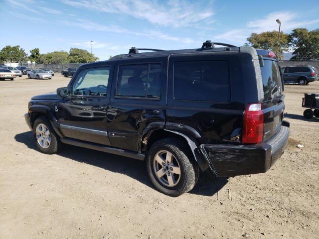 1J8HG48P17C702014 - 2007 JEEP COMMANDER BLACK photo 2